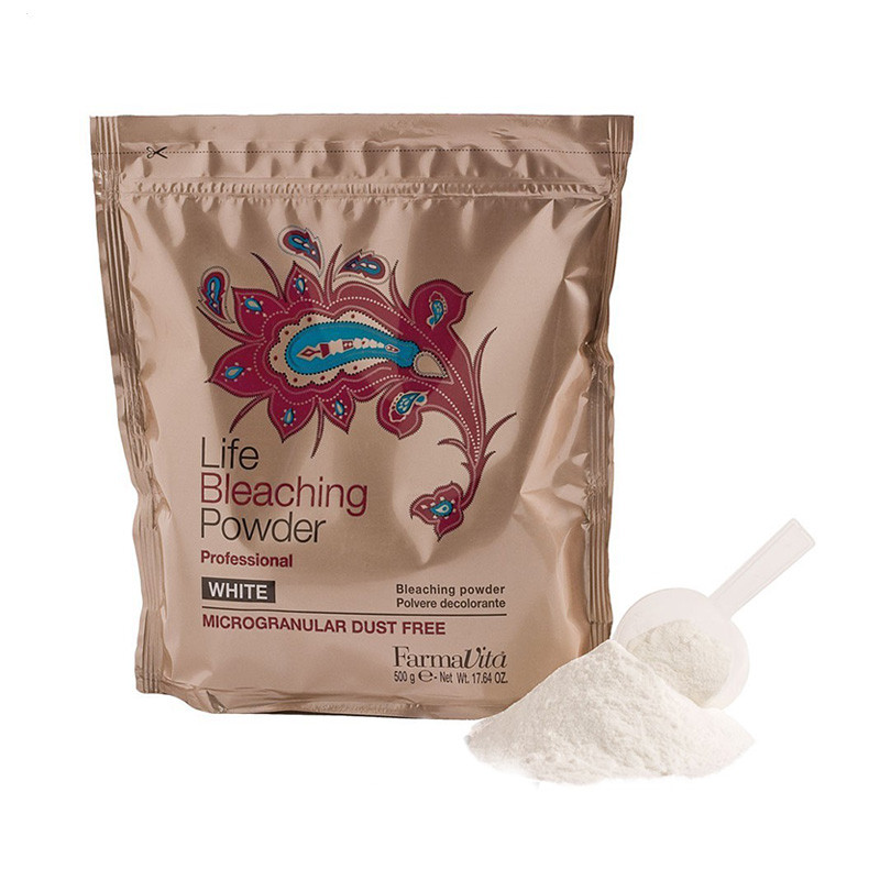 Farmavita Life Proszek Rozjaśniający Biały Worek Aluminiowy (500g)