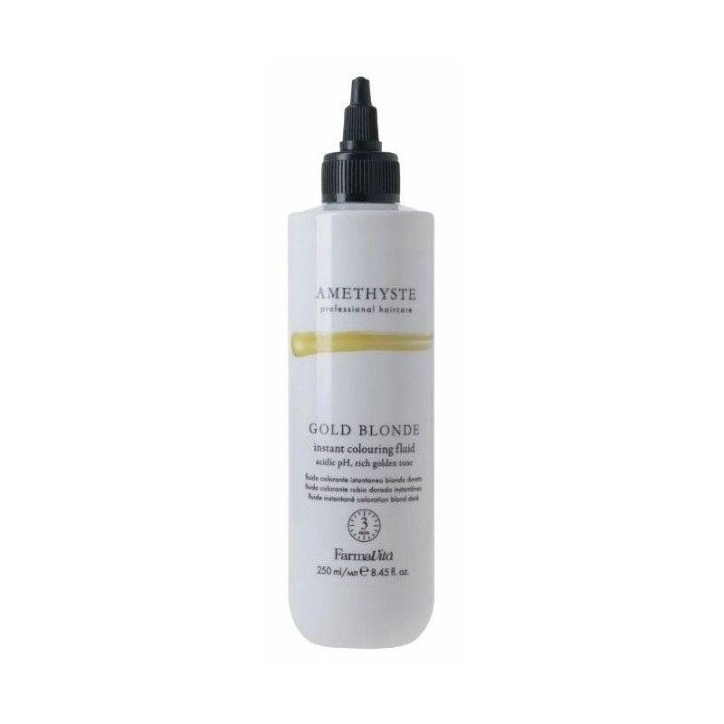 Farmavita Amethyste Złoty Blond Natychmiastowy Fluid Koloryzujący (250ml)