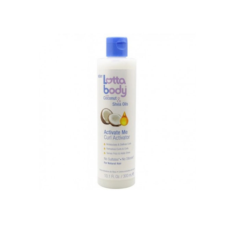 Lottabody Oleje Kokosowy i Shea Aktywator Loków Activate Me (300ml)