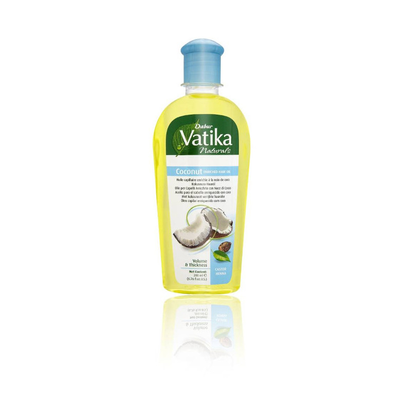 Vatika Kokosowy Wzbogacony Olej do Włosów (200ml)