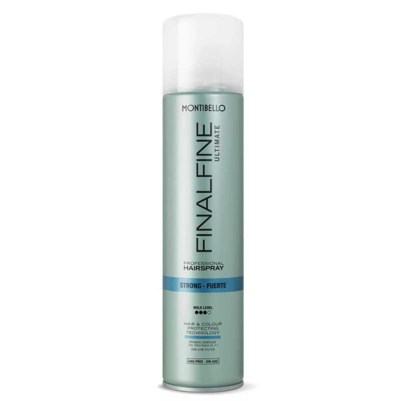 Montibel·lo FinalFine Shine Profesjonalny spray do włosów Mocny bez gazu (400ml)