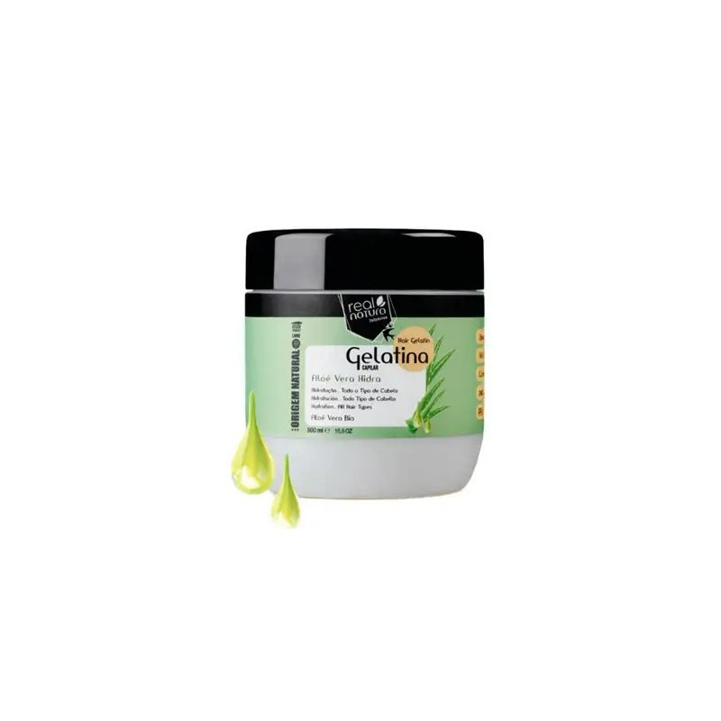 Real Natura Aloe Vera Żel do włosów (500ml)