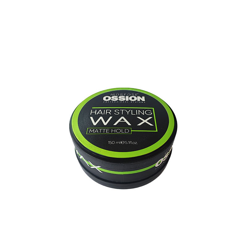 Ossion Wosk do stylizacji włosów Matowy chwyt Verde (150ml)
