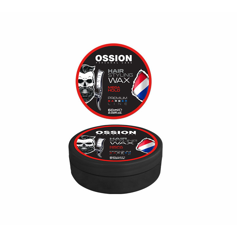 Ossion Wosk do stylizacji włosów Mega Utrwalenie Roja (60ml)