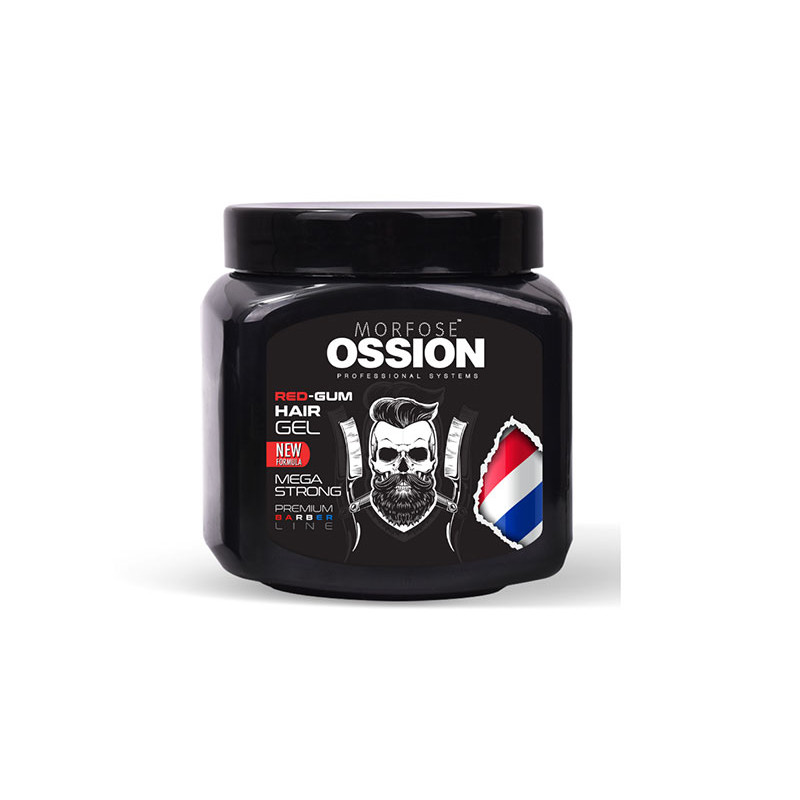 Ossion Żel-Guma do Włosów Czerwonych (750ml)