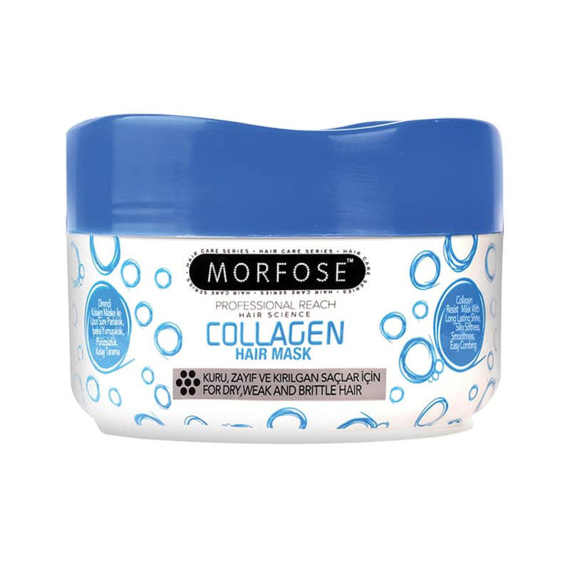 Morfose Maska do Włosów Kolagenowa Niebieska (500ml)