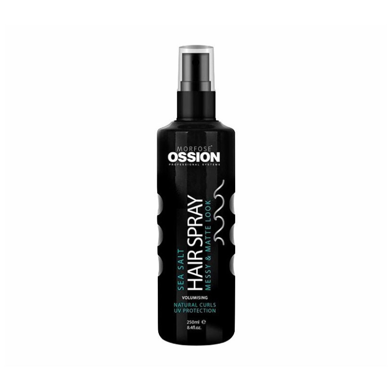 Ossion Lakier do włosów Sól morska (250ml)