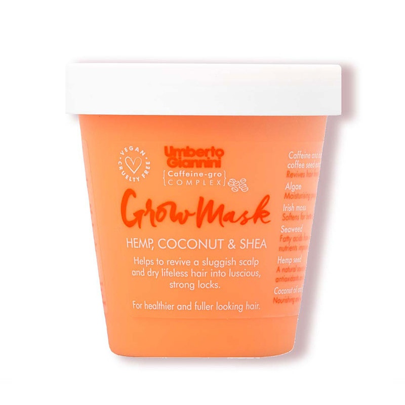 Umberto Giannini Maska Wzrostowa Konopie, Kokos i Masło Shea (230ml)