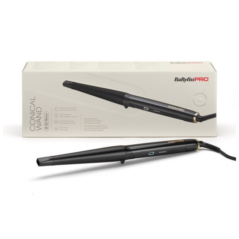 Babyliss Pro Wysokowydajna lokówka stożkowa 19–32mm