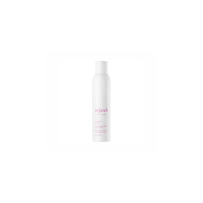Mjuuk Naked Sense Bezzapachowy Lakier do włosów Średni (250ml)