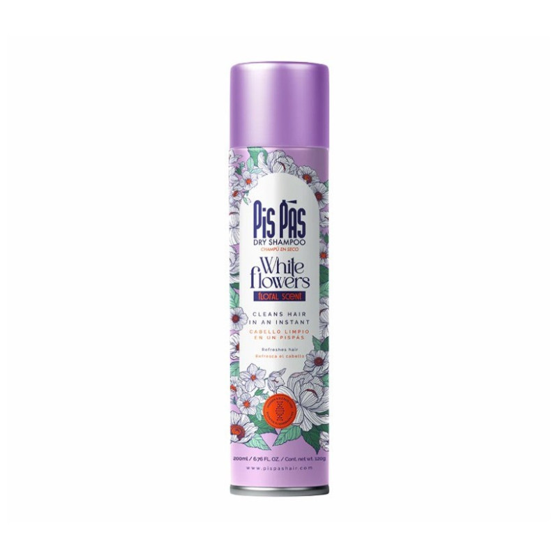 Pispas Suchy szampon Białe kwiaty (200ml)