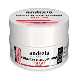 Andreia French Builder Wysoka Lepkość Cover Róż (22grs)