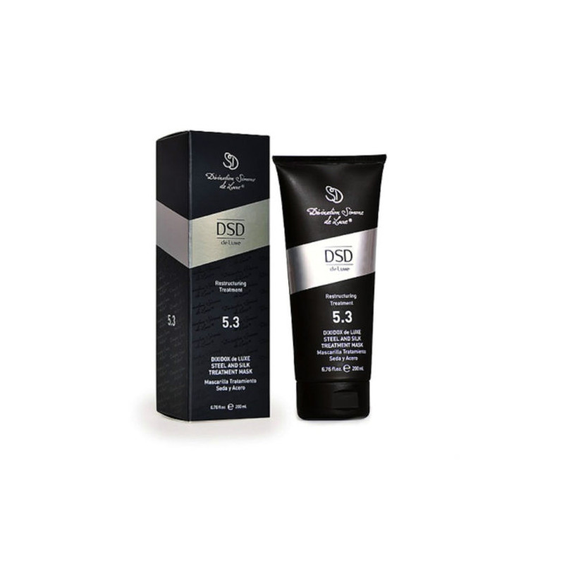 DSD de Luxe Maska do Włosów Rekonstrukcyjna Jedwab i Stal 5.3