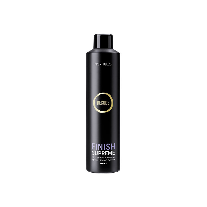 Montibel·lo Decode Finish Supreme Strong Hold Hairspray (400ml)