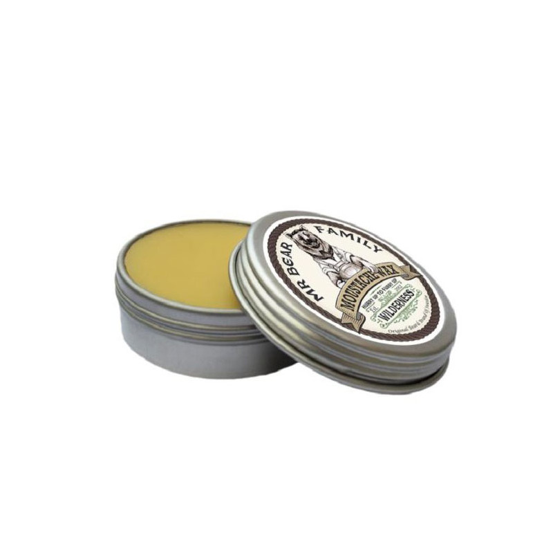 Mr Bear Family Moustache Wax Wilderness (30ml) 