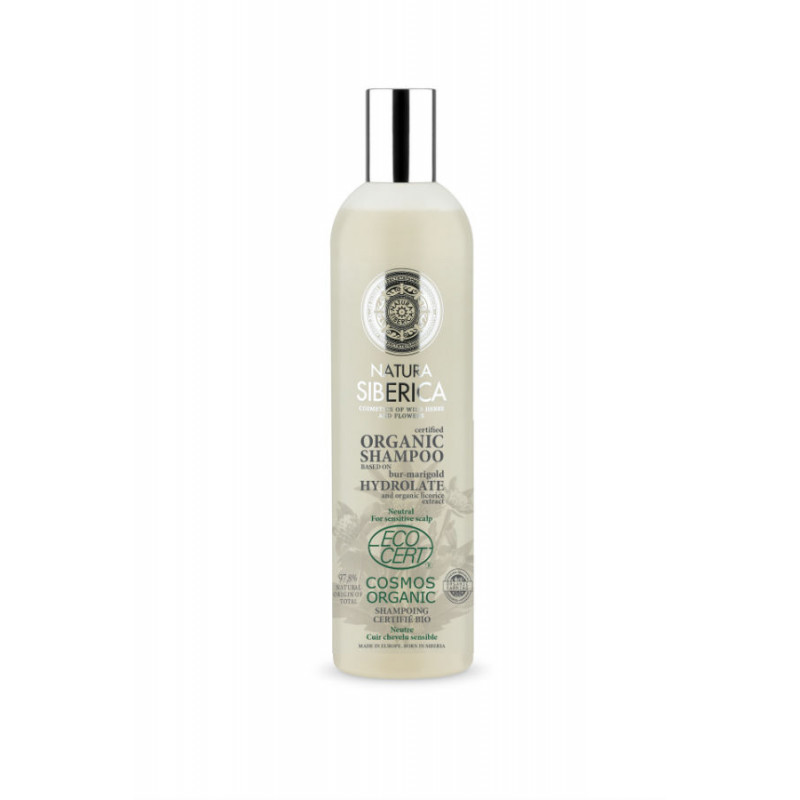 Natura Siberica Shampoo Organic Neutral Sensitive Scalp (400ml) 