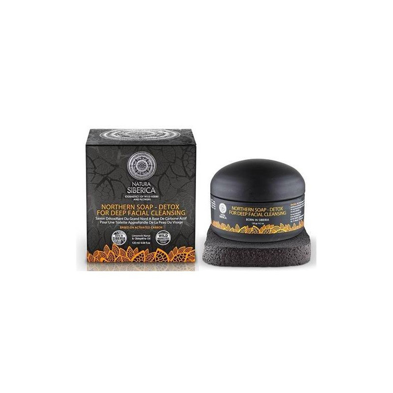 Natura Siberica Północne Mydło Detox do Głębokiego Oczyszczania Twarzy (120ml)