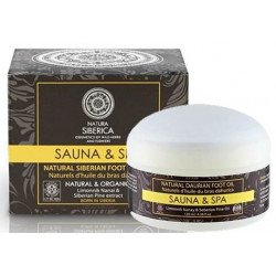 Natura Siberica Sauna & Spa Naturalny Tłuszcz Syberyjski do Stóp (120ml)