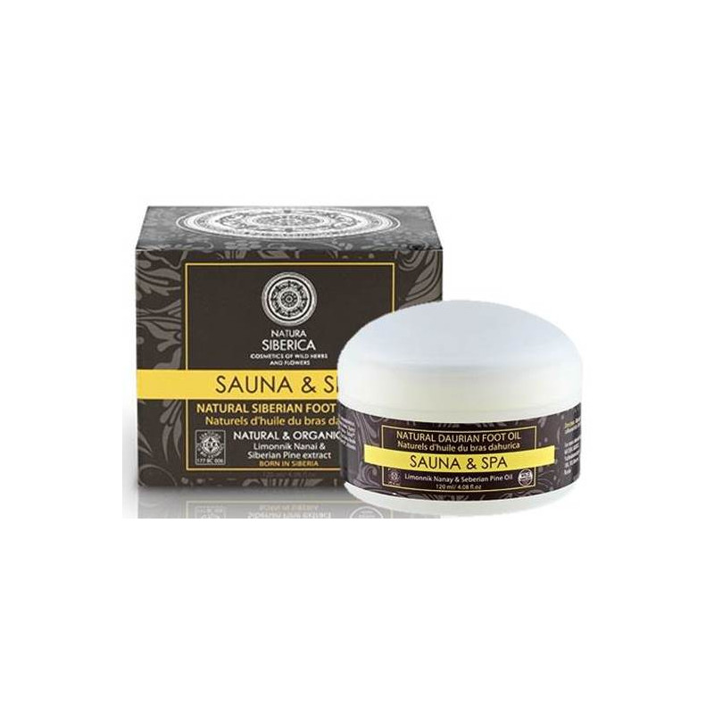 Natura Siberica Sauna & Spa Naturalny Tłuszcz Syberyjski do Stóp (120ml)