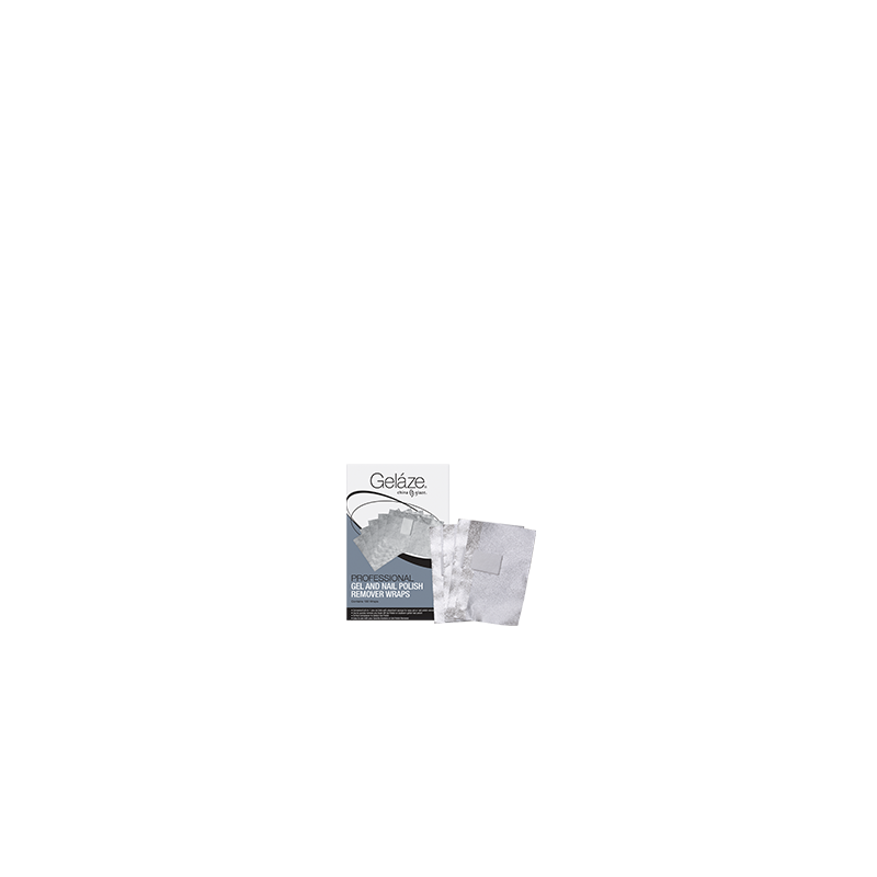 Gelazé Professional Gel & Nails Polish Remover Wraps (100szt)