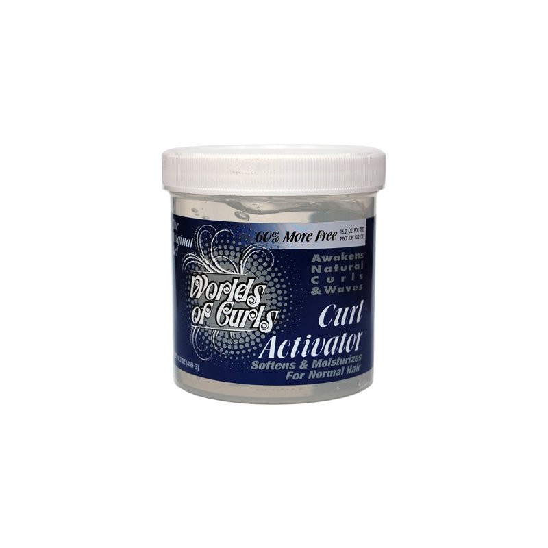 Żel aktywujący Worlds of Curls dla normalnych włosów (459 g)