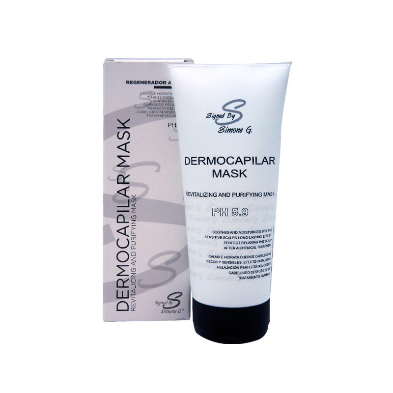 Simone G. 28 Maska Dermokapilarna Rewitalizująca i Oczyszczająca