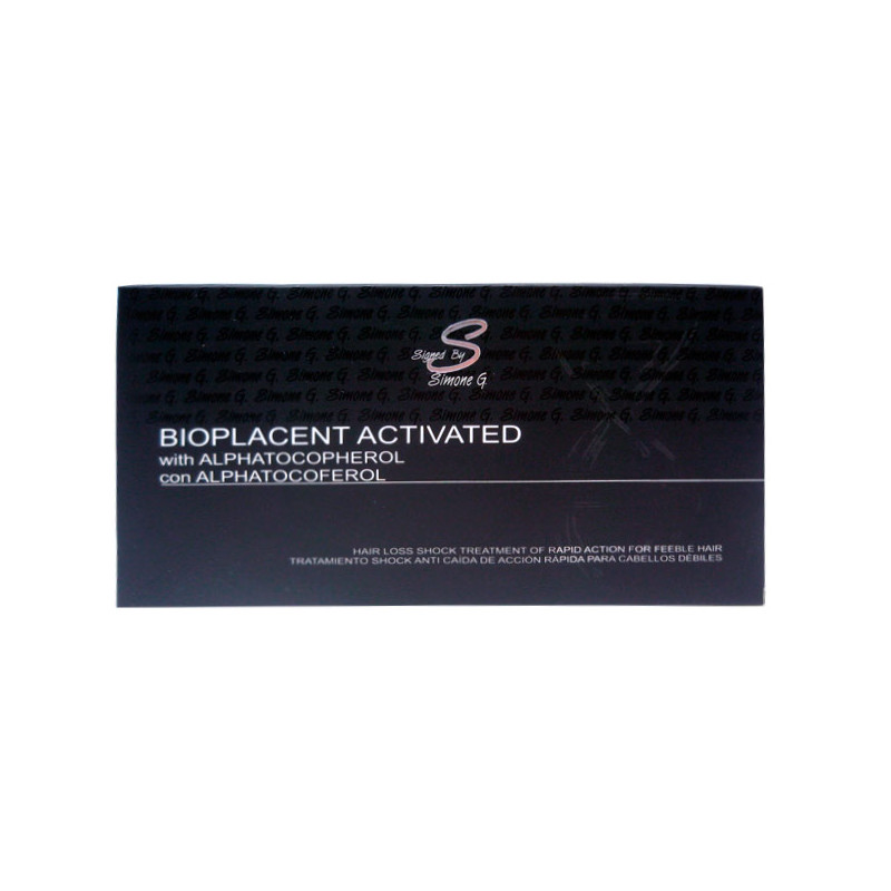 Simone G. 15 Przeciw wypadaniu włosów Bioplacent Aktywowany z Alfatokoferolem (10x15ml)