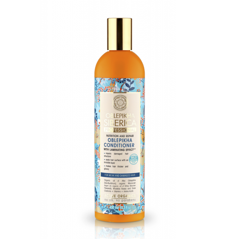 Natura Siberica Oblepikha Odżywka Włosy Słabe/Zniszczone (400ml)