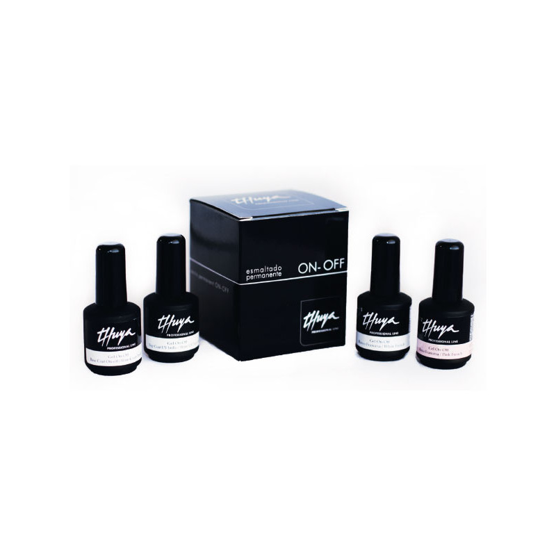 Thuya Żel On-Off Zestaw do Manicure Francuskiego