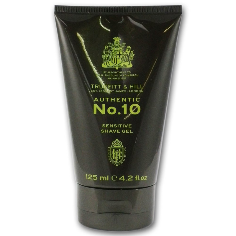 Truefitt & Hill Autentyczny Nº10 Żel do golenia dla skóry wrażliwej (125ml)
