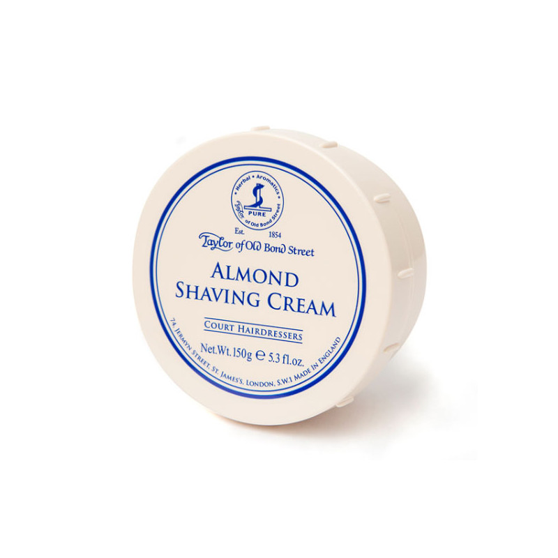 Taylor of Old Bond Street Migdałowy Krem do Golenia w Tyglu (150g)