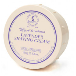 Taylor of Old Bond Street Krem do golenia lawendowy w tyglu (150g)