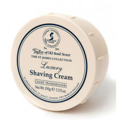 Taylor of Old Bond Street The St James Collection Luksusowy krem do golenia w tyglu (150g)