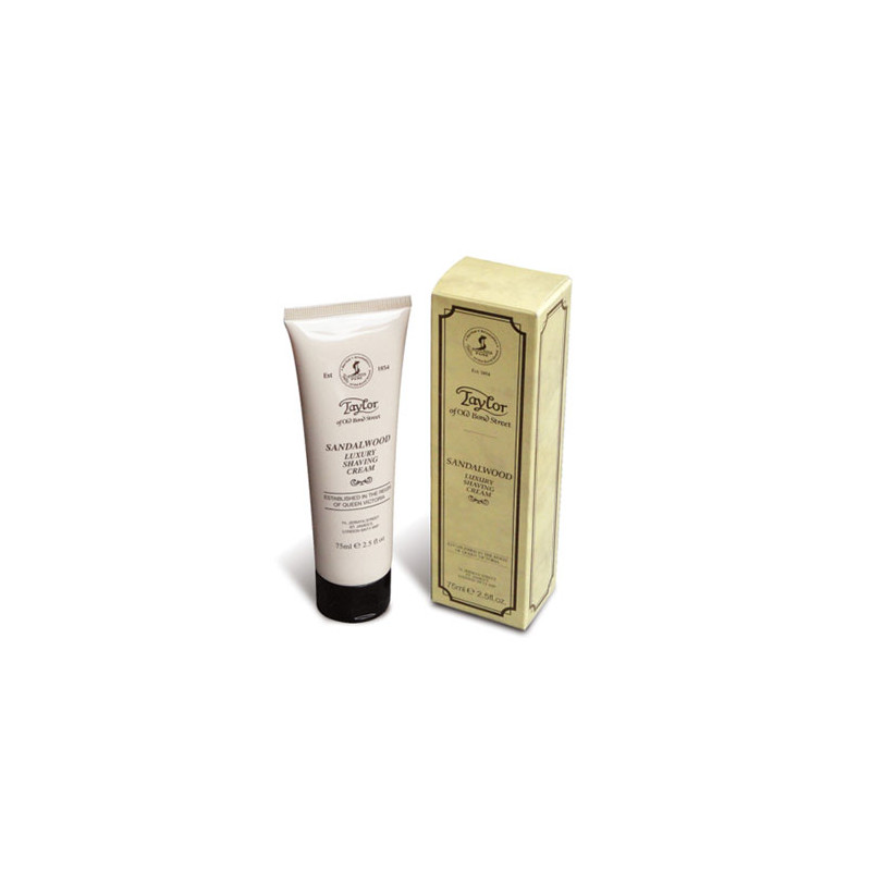 Taylor of Old Bond Street Luksusowy krem do golenia sandałowy w tubce (75ml)