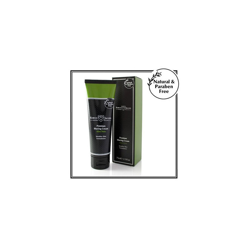 Edwin Jagger Krem do golenia Aloe Vera Tubka (75ml)