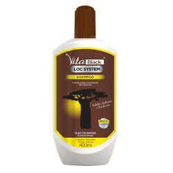 VitaBlack Loc System Szampon Do loków (400ml)