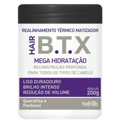 Hidran B.T.X Hair Botox Smooth Effect Keratin Matizador 