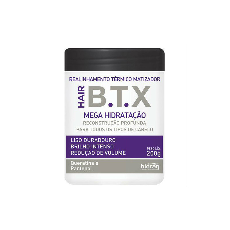 Hidran B.T.X Hair Botox Smooth Effect Keratin Matizador 