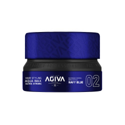 Agiva Stylizujący Aqua Wosk Ultra Mocny Granatowy 02 (155ml)