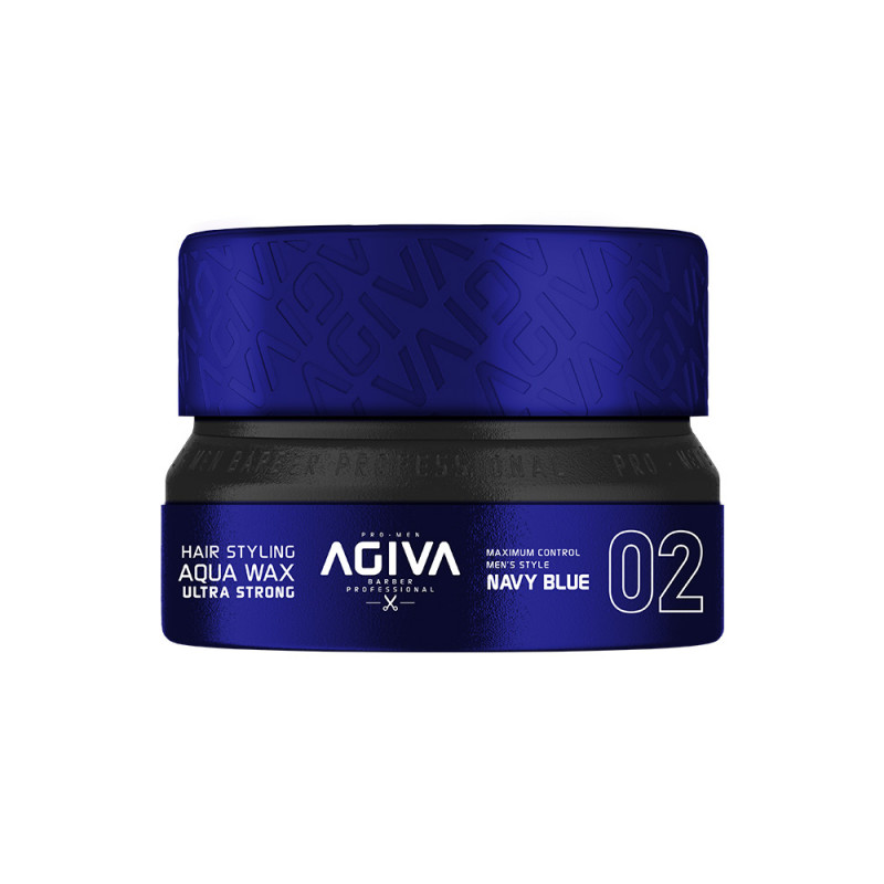 Agiva Stylizujący Aqua Wosk Ultra Mocny Granatowy 02 (155ml)