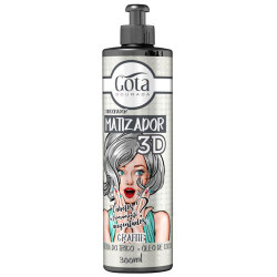 Gota Dourada Matujący Grafit 3D (300ml)