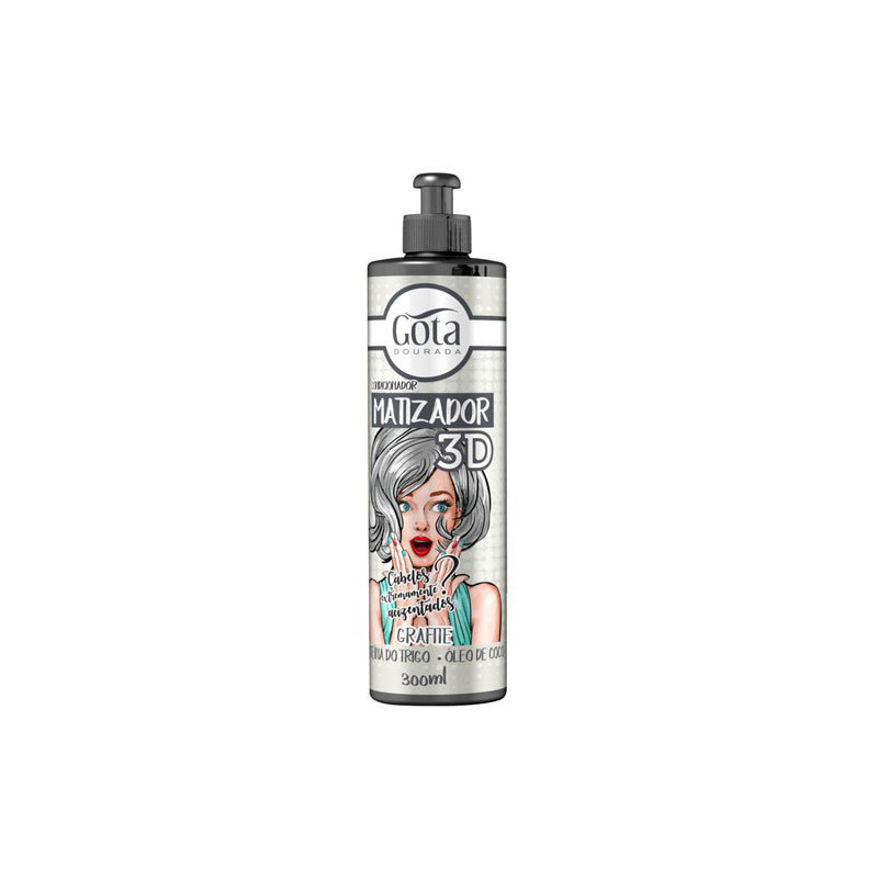 Gota Dourada Matujący Grafit 3D (300ml)