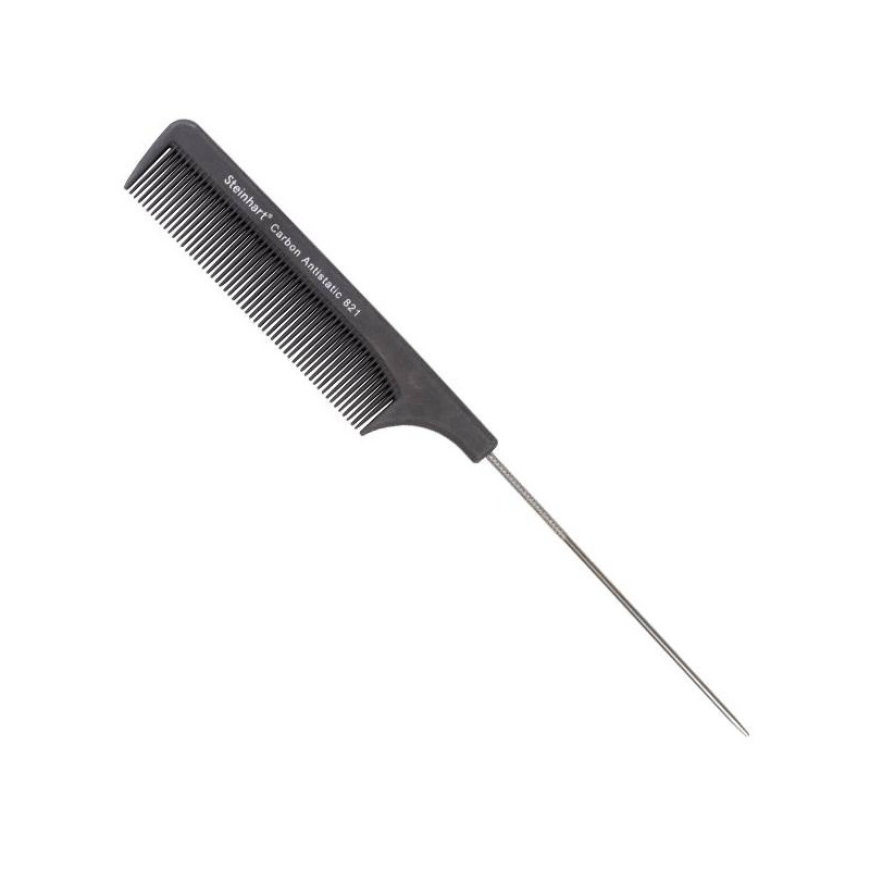 Steinhart Węglowy Antystatyczny Metalowy Grzebień typu pick 821