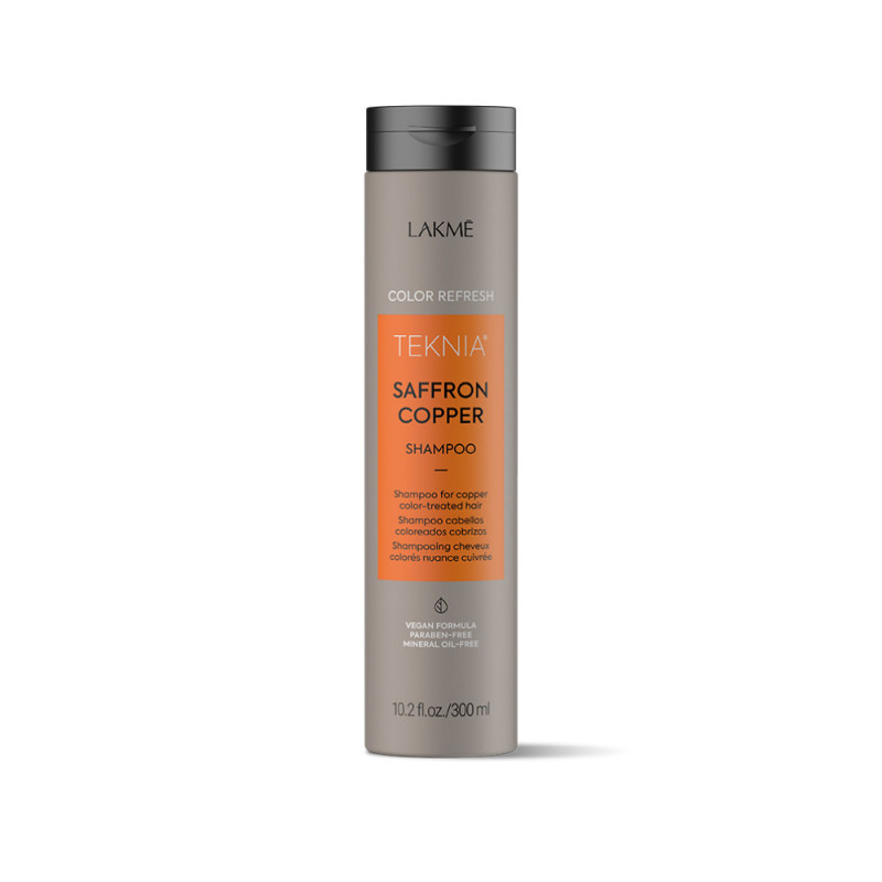 Lakme Teknia Szafranowo-Miedziany Szampon Odświeżający (300ml)