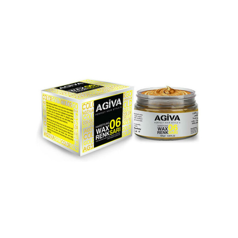 Agiva Wosk pigmentowy do włosów 06 Złoty (120g)
