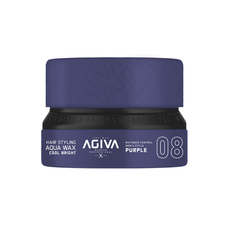 Agiva Aqua Wosk do Stylizacji Włosów Chłodny Jasny Fiolet 08 (155ml)