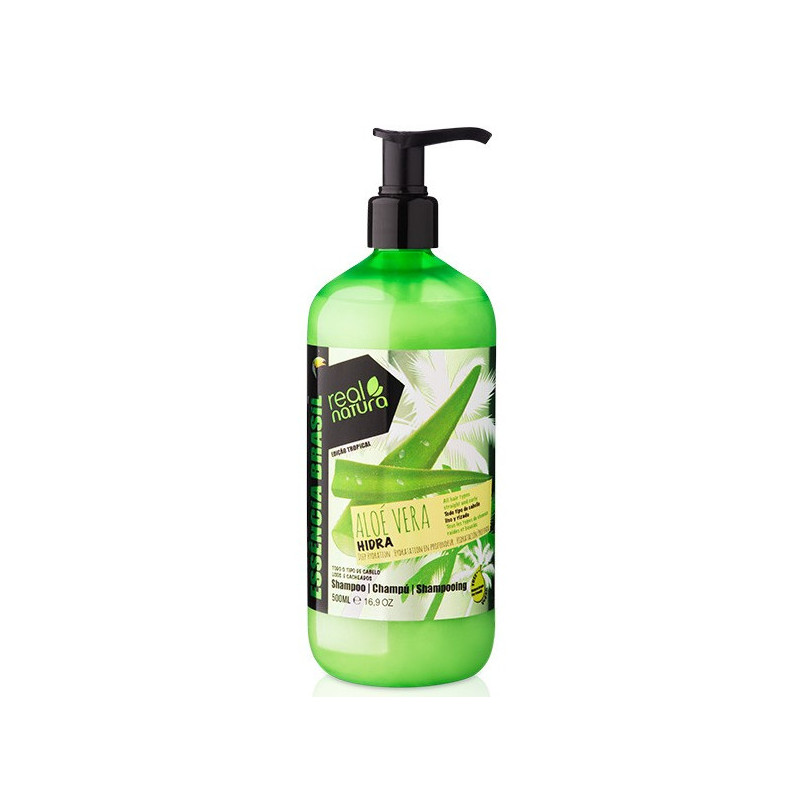 Real Natura Aloé Vera Hidra Szampon bez soli (500ml)