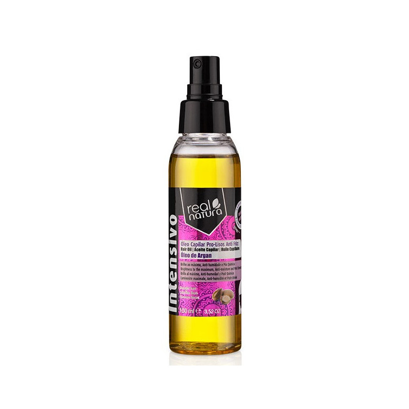 Real Natura Pro-Lisos Arganowy olejek do włosów przeciw puszeniu się (100ml)