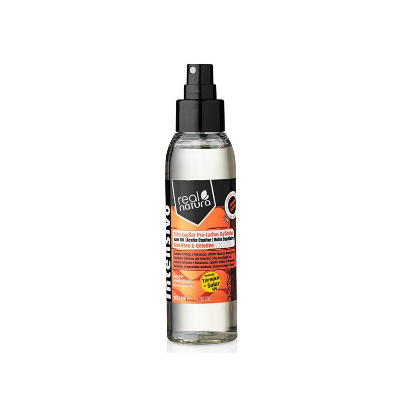 Real Natura Pro-Cachos Definidos Olejek do włosów (100ml)