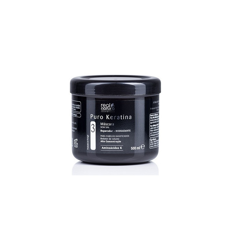 Real Natura Puro Keratina Maska Bez Soli